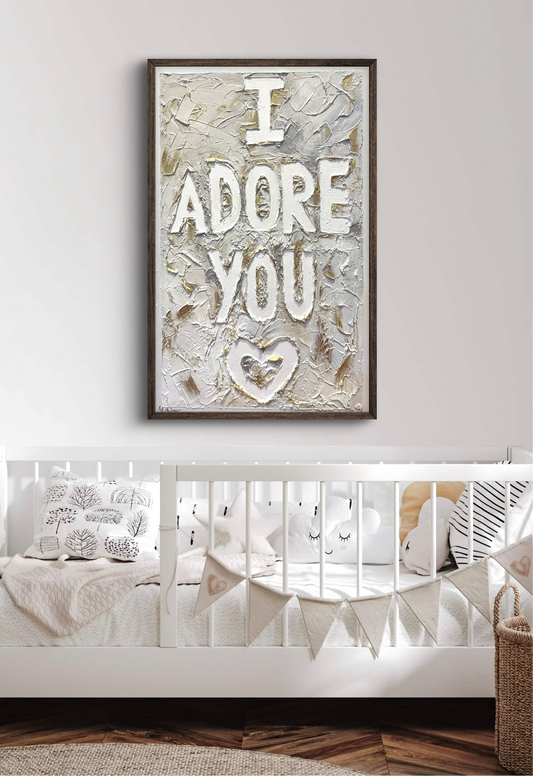 'I ADORE YOU'